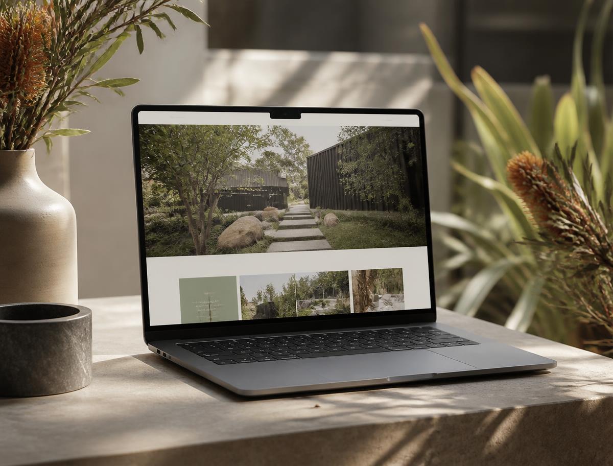 Adelaide Green Landscaping website concept